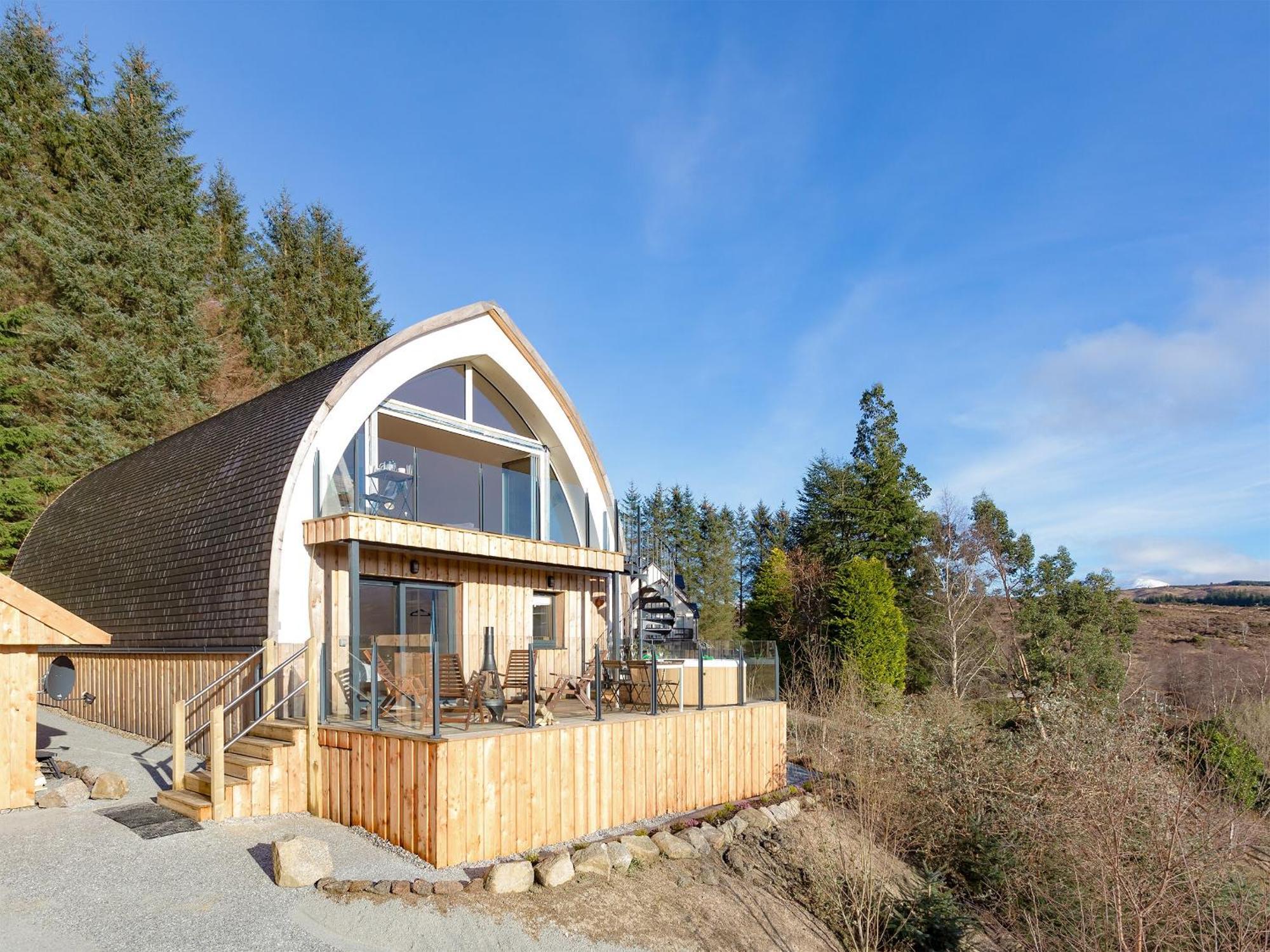 Jill Strawbale House- Ukc2935 Villa Strontian Luaran gambar